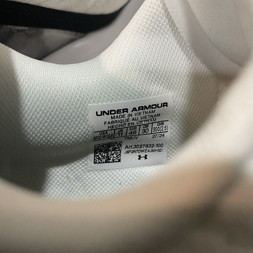 Under Armour Curry 12 Shooting Star White 3027632-100 Mens Basketball Shoes 12 - Picture 8 of 13
